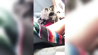 kristina rose onlyfans black-haired babe jerks off her cunt