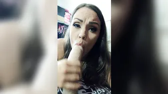 immeganlive onlyfans big tit teases her pussy with a phallus