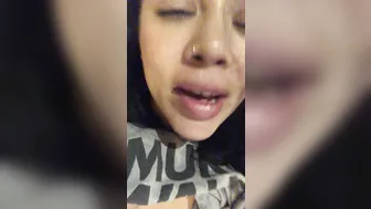 kristina rose onlyfans busty blonde hot jerks off her cunt