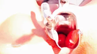 elouise please onlyfans petite brunette babe sucking dildo