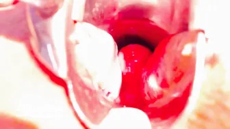 elouise please onlyfans petite brunette babe sucking dildo