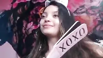 babby_dyke18 myfreecams crazy bitch furiously masturbating cunt