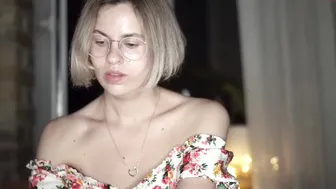 shy_infinity88 chaturbate busty young lady caresses shaved cunt