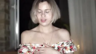 shy_infinity88 chaturbate busty young lady caresses shaved cunt