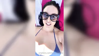 angelawhite onlyfans busty mare caresses pussy