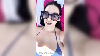 angelawhite onlyfans busty mare caresses pussy