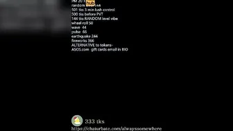 alwayssomewhere onlyfans cute babe in stockings massages vagina with hand