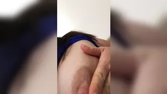 lucylove onlyfans black haired babe puts big tits