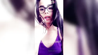 andreinadeluxe onlyfans beauty in stockings fucks with phallus