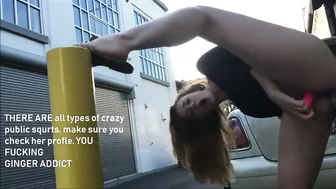 gingerspyce onlyfans stunning slut dabbles with dildo