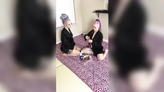 daizha morgann onlyfans mysterious goddess gently caresses her ass with her fingers
