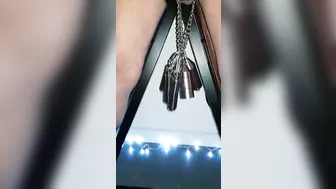 mistress vixen  onlyfans skinny squirt stretches the vagina