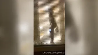 gloriasol onlyfans teasing his gap with her middle finger