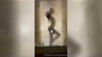 gloriasol onlyfans teasing his gap with her middle finger
