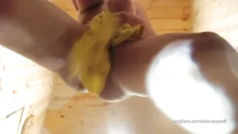 loona scandi  onlyfans jerking off sitting on the edge of the bed