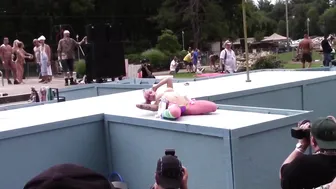 daizha morgann onlyfans blonde slut poses nude