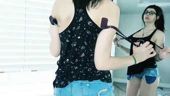 xmissmoxxix manyvids onlyfans busty mare relish masturbating cunt