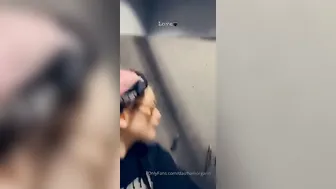 daizha morgann onlyfans fucks herself with black dildo