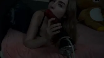 missprincesskay manyvids onlyfans appetizing babe rides on the phallus