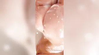 lexxi brookes onlyfans beauty caresses her tits and pussy