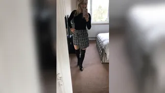 natasha anastasia onlyfans redhead female caresses big tits