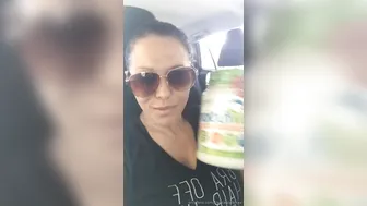 francesca le  onlyfans pretty woman undressed in front of the camera and masturbates in the chair