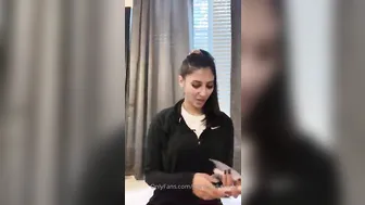 gianna dior onlyfans sweet babe masturbates on the bed