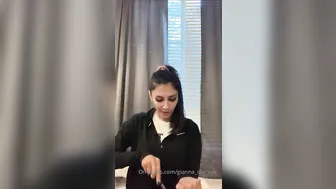 gianna dior onlyfans sweet babe masturbates on the bed