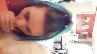 easygoing_snapchat onlyfans sponge courtesan in the office spoils himself with pleasures