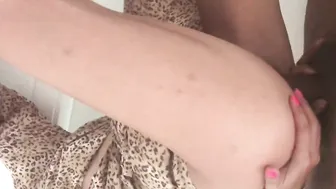 francys belle onlyfans jerking off sitting on the edge of the bed