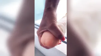 francety onlyfans the shrewd slut masturbates pussy with a phallus