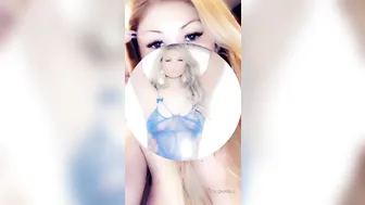 lisa daniels  onlyfans hot babe fucks shaved holes