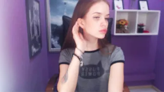 amberroseblush Naughty trash hard fingering both holes