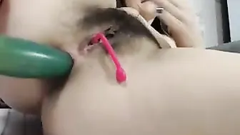 only_julia Black haired prostitute masturbates cunt