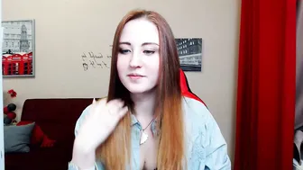 kira_rage Blonde with tattoo caresses huge boobs