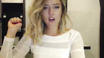 7kira7 Busty mare caresses pussy