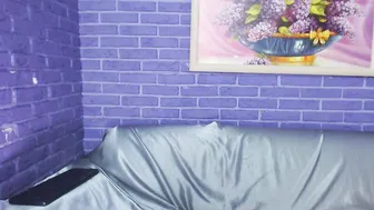 ramonatorres gave a big boob check, then fucked herself with a dildo