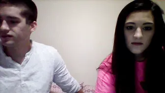 jackjenn Lustful babe caresses pussy with her hand