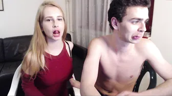 gentlemanandladytm Cute kralia sits on thick cock