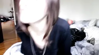 incognito_slut Lustful mare fucks both holes