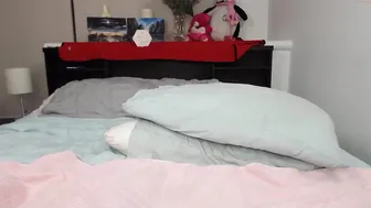 allforshow93 sits on a toy