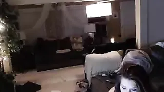 themadisonfantasy Bright girlfriend with girlfriend having fun in front of a webcam