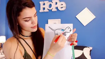 vivicha Lustful beauty with tattoos fucks both slits