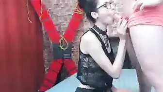 dungeonslave4u young slag masturbates