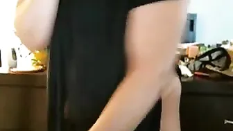 kristencameron Cute blondie exposes big tits