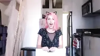 anikakittens Slender bitch fucks in the anus