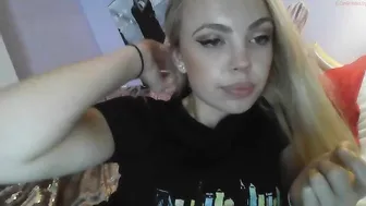 yourbabylynn23 chaturbate black-haired mare shows boobs