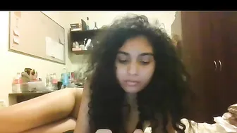 cutelittlearabgirl chaturbate blue-eyed cutie masturbates in  private e