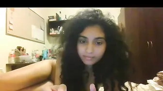 cutelittlearabgirl chaturbate shy babe shows shaved cunt