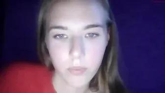 zuzelica chaturbate hot brunette girl gently masturbates cunt